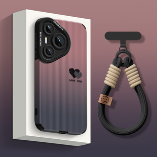 适用华为pura70pro手机壳p70pro p60art保护套全包p50e爱心笑脸p40防摔p30硅胶pure简约70ultra软外壳 男女款