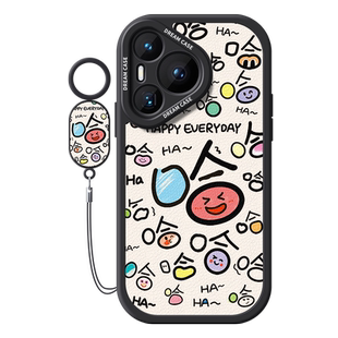 适用华为pura70手机壳新款pura70pro保护套全包p70ultra硅胶防摔p70pro+磨砂卡通pure恶搞文字p7o软外壳女款