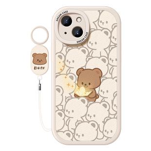 适用iphone16promax手机壳17新款15苹果14保护套ip13全包12mini硅胶防摔xs/xr磨砂8plus女款6小狗air卡通7壳