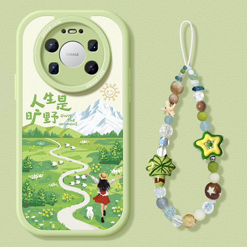 适用华为mate80手机壳新款mate70pro+保护套硅胶promax优享版m60全包50e硅胶40防摔30磨砂rs人生是旷野20软壳