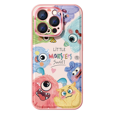 适用苹果16promax手机壳小怪兽