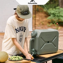 挪客户外20L水桶车载露营储水桶自带水龙头家用便携大容量水箱