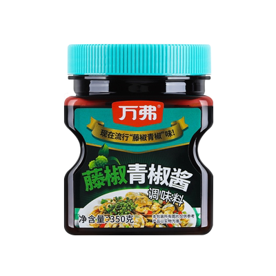 万弗青椒酱350g凉拌调味料复合酱