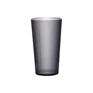 亚克力条纹杯塑料防摔家用耐高温杯子餐厅商用茶水杯啤酒杯饮料杯