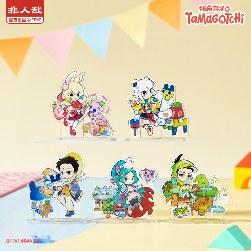 非人哉X拓麻歌子联名Q版立牌盲盒