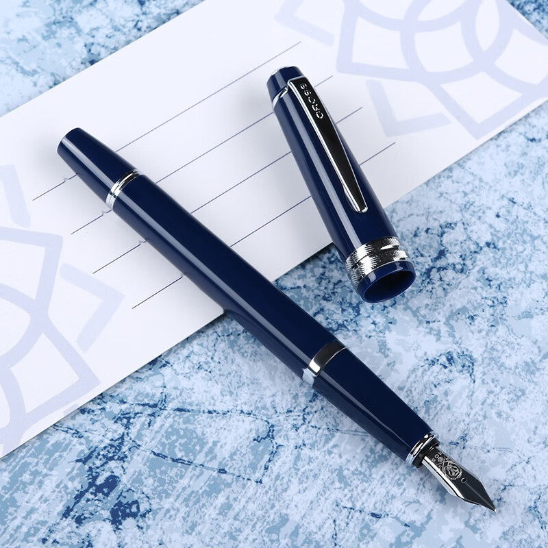 CROSS/高仕官方旗舰店钢笔礼盒许巍蓝莲花联名款收藏纪念清韵写自由系列男女生礼物商务书写办公精致礼盒