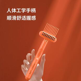 梳子清洁刷简约镂空气囊清洁刷卷发按摩清洁刷清洗梳子清洁爪