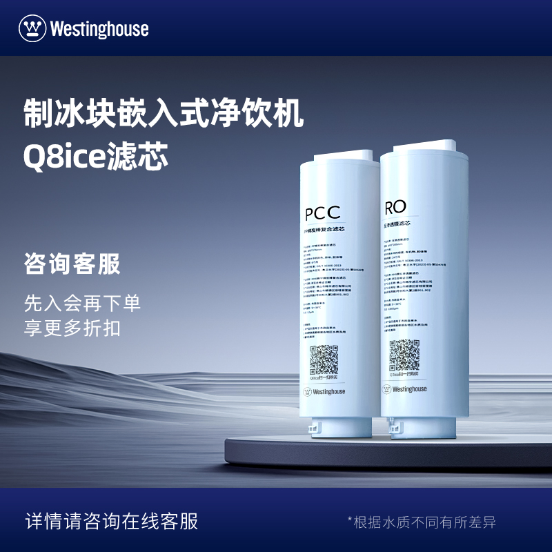 西屋Q8ice制冰块冷热净饮机滤芯
