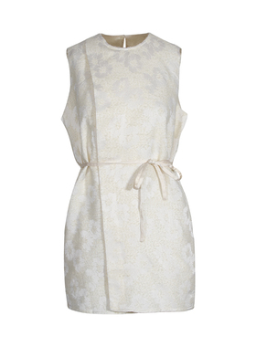 SCRT集喜瑭新中式羊毛提花马甲上衣背心SFS1994