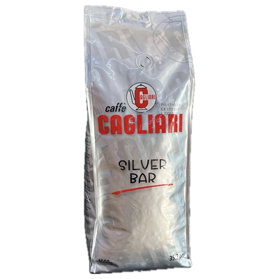 CAGLIARI/咖啡家里意大利原装进口香浓银包咖啡豆意式1KG咖啡豆