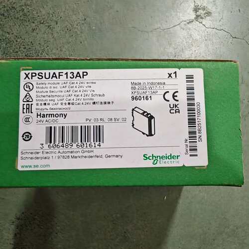 议价XPSUAF13AP安全模块，正品，带包装盒，