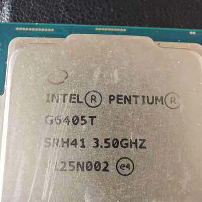 议价G6405T正式版.从DeLL T140上新拆下来的，成色全