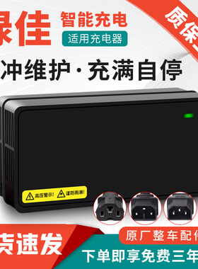 适用绿佳原厂两轮三轮电动电瓶车充电器48v12ah60V20A72v30a通用