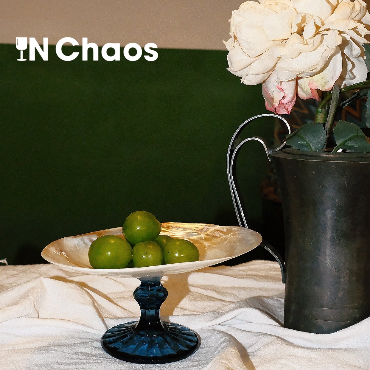 IN Chaos法式珍珠贝壳盘子餐用托盘高级感果盘轻奢高档生日礼物,餐饮具,餐用托盘,淘宝优惠券,粉丝福利购,淘宝优惠卷