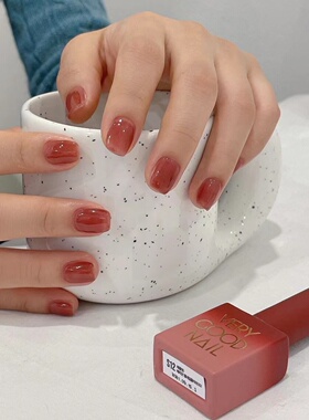 暧昧氛围全靠它红橘棕平衡感恰到好处韩国品牌verygood甲油胶S12