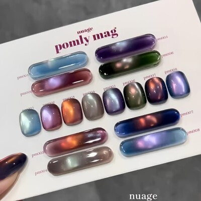 magpm001新款日本猫眼nuage～pomly胶pm016系列