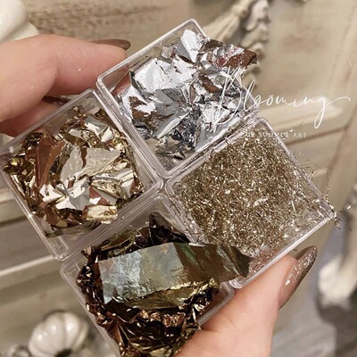 随心搭台湾blooming4金箔美甲