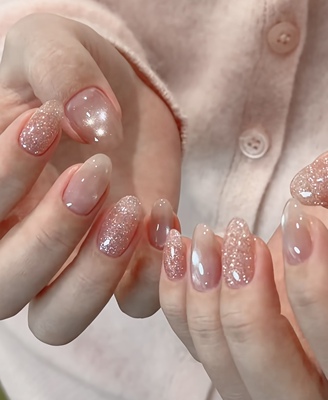 爆款enoi日本流行钻胶美甲碎 f28柔软粉调