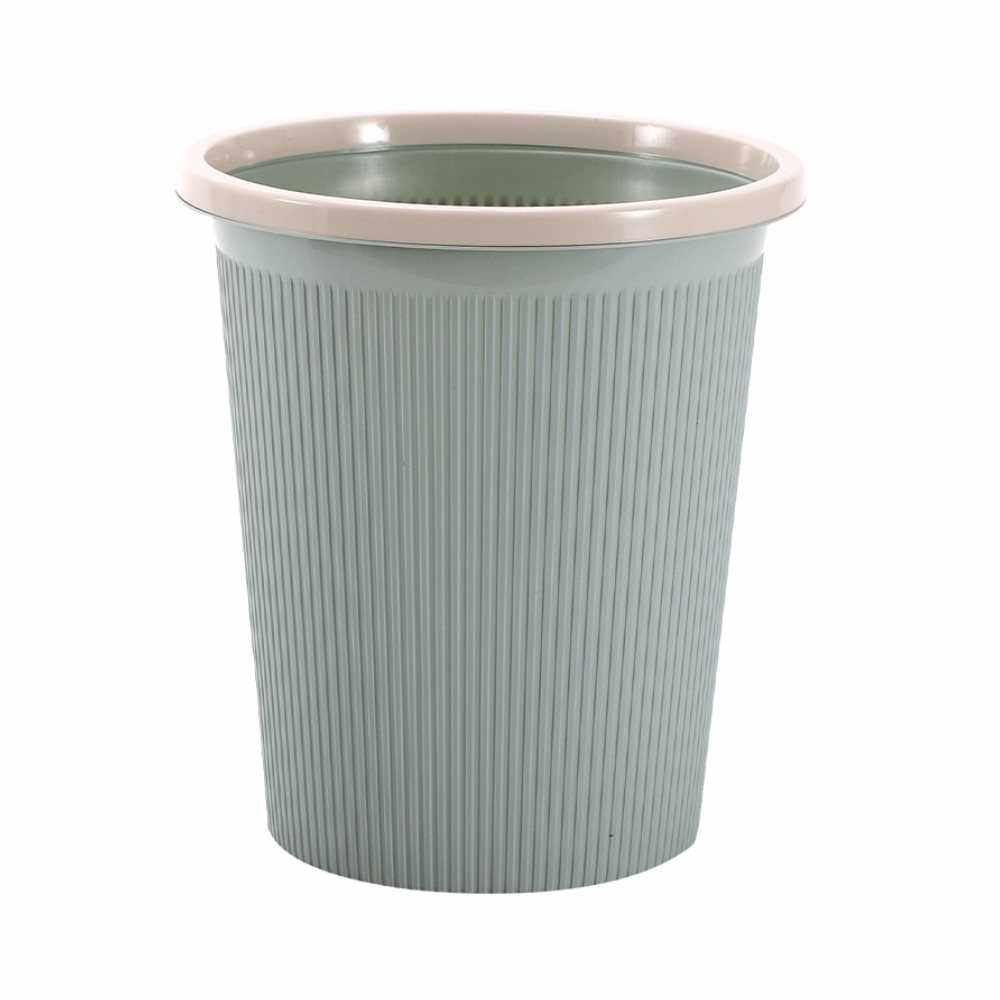 欧润哲升级款特大号压圈垃圾桶家用清洁收纳桶办公室纸篓10L*1个