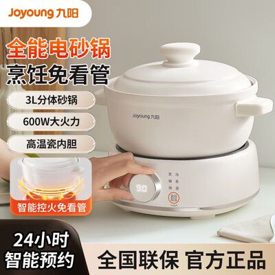 九阳电砂锅3L分体式电炖锅陶瓷煲