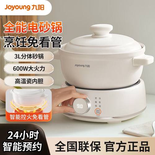 九阳电砂锅3L分体式电炖锅陶瓷煲