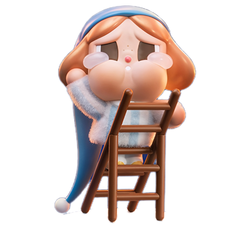 CRYBABY出走的月亮系列手办盲盒图片