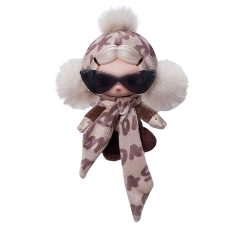 SKULLPANDA不想不想毛绒挂件盲盒