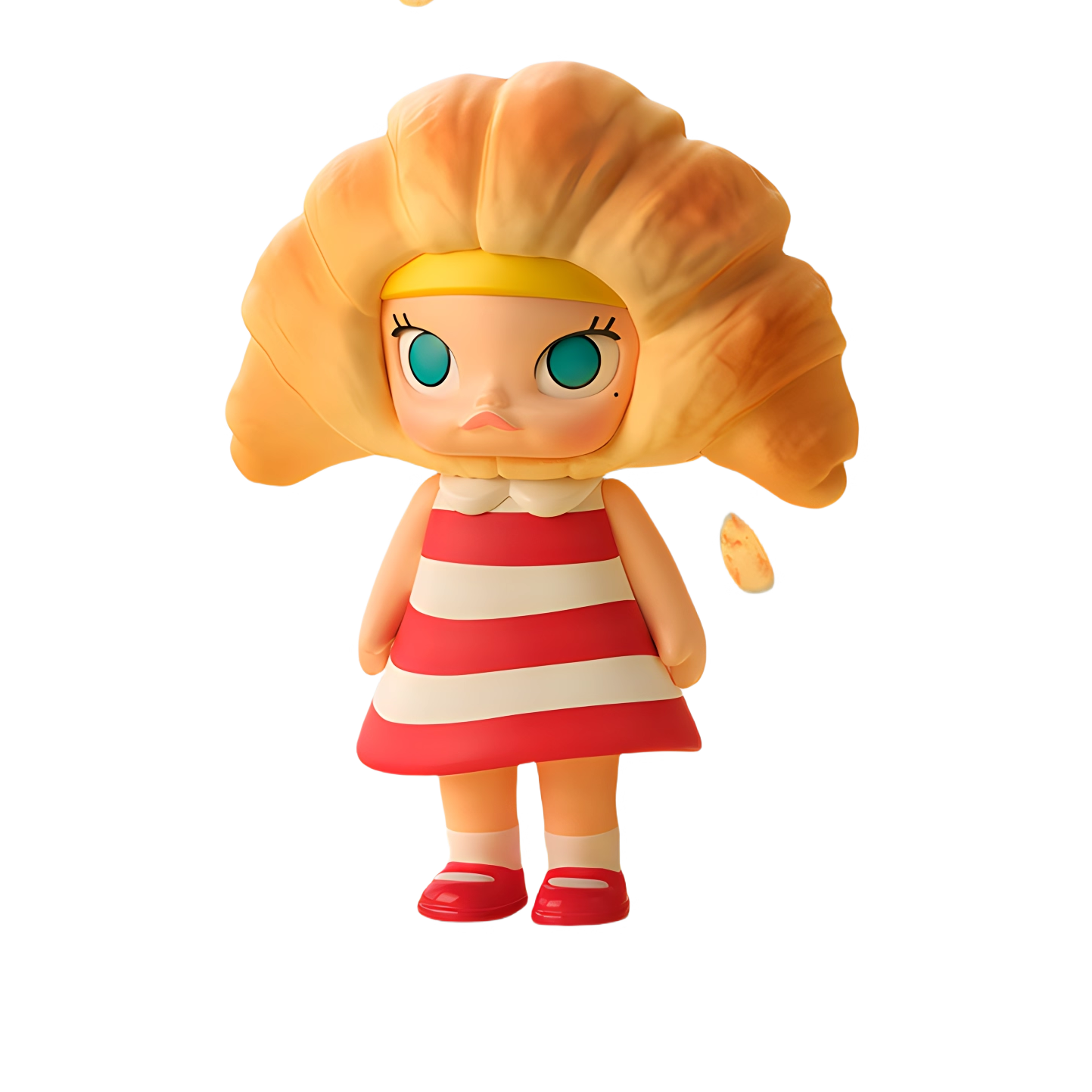 POPMART泡泡玛特MOLLY面包脑袋系列手办盲盒潮流玩具摆件礼物公仔