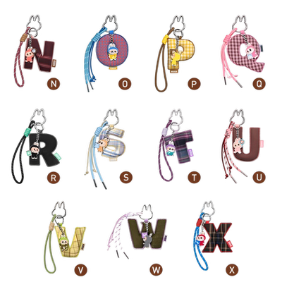 LABUBU心底密码系列字母挂件盲盒