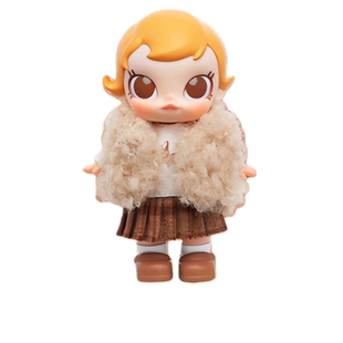 POPMART泡泡玛特 Baby Molly积极入冬指南系列搪胶毛绒挂件盲盒