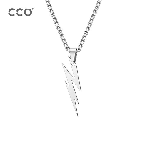 CIROCCO个性闪电吊坠项链