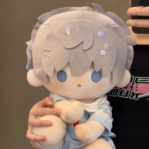 40CM棉花娃娃沈星回祈煜黎深同人周边娃娃毛绒玩具恋深空可爱男生