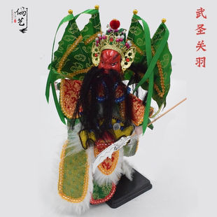 布袋戏手偶五虎将幼儿园表演福建传统非遗木偶研学