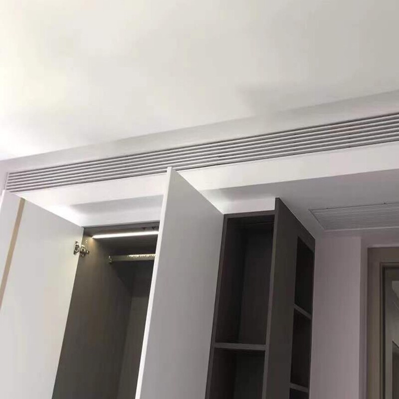 中央空调加长双层出风口可调格栅百叶窗检修装饰定制新风家用系统