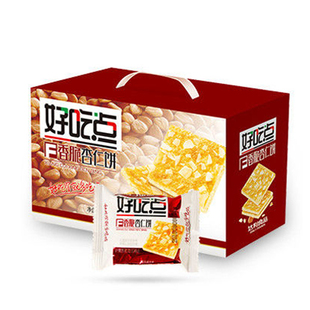 2盒临期品3月份到期好吃点香脆杏仁饼干800g*2达利园(先看详情页)