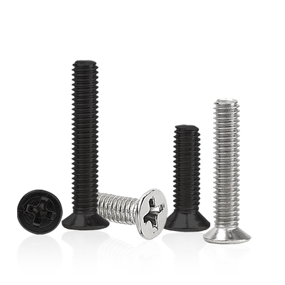 黑色沉头十字电子螺丝钉