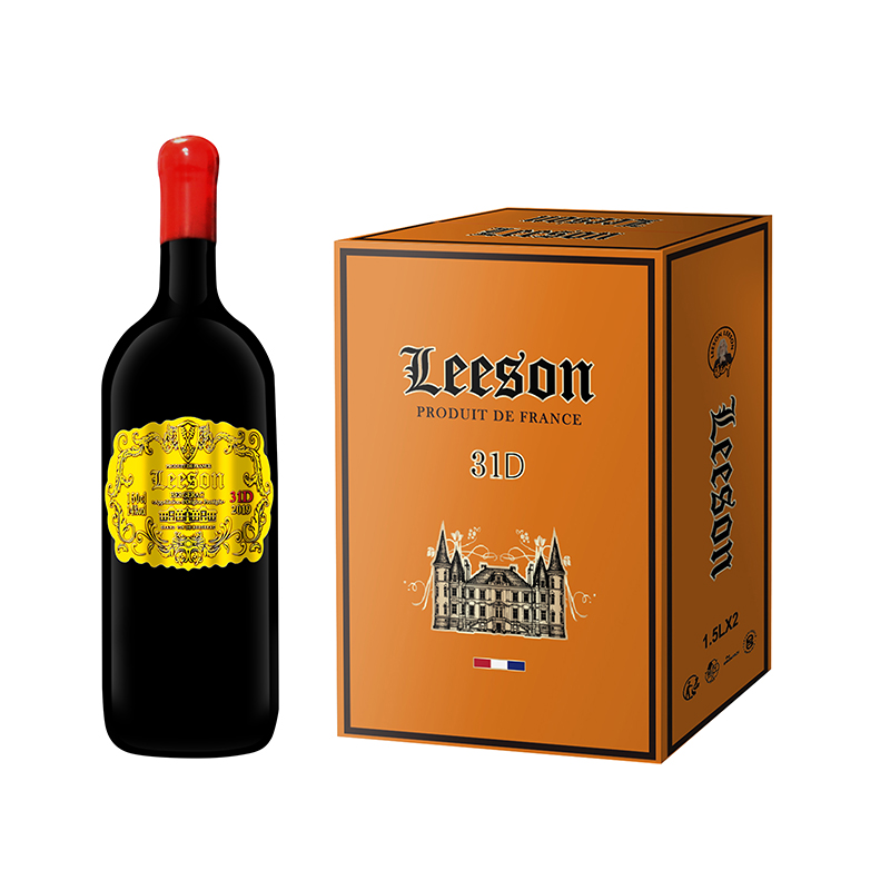 雷盛红酒31D进口法国干红葡萄酒