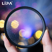 LIPA丽拍珠光柔焦镜柔光镜单反相机滤镜适用于佳能尼康索尼等相机镜头49 82mm