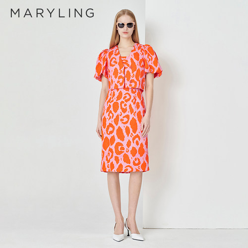 MARYLING短款提花外套
