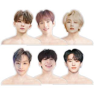 SEVENTEEN 团洪知秀DK金珉奎李硕珉权崔胜澈哲明星周边人形衣架
