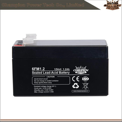 6FM1.2 12Volt 1.2AH免维护可充电铅酸电池