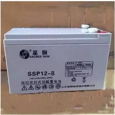 圣阳蓄电池UPS电梯消防12V8AH