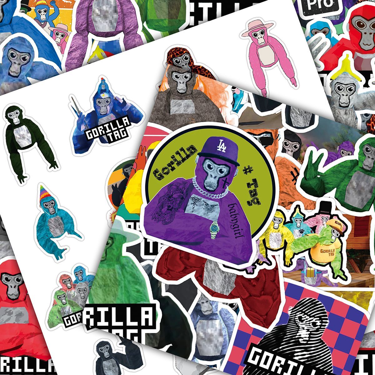 100张gorillat创意潮流