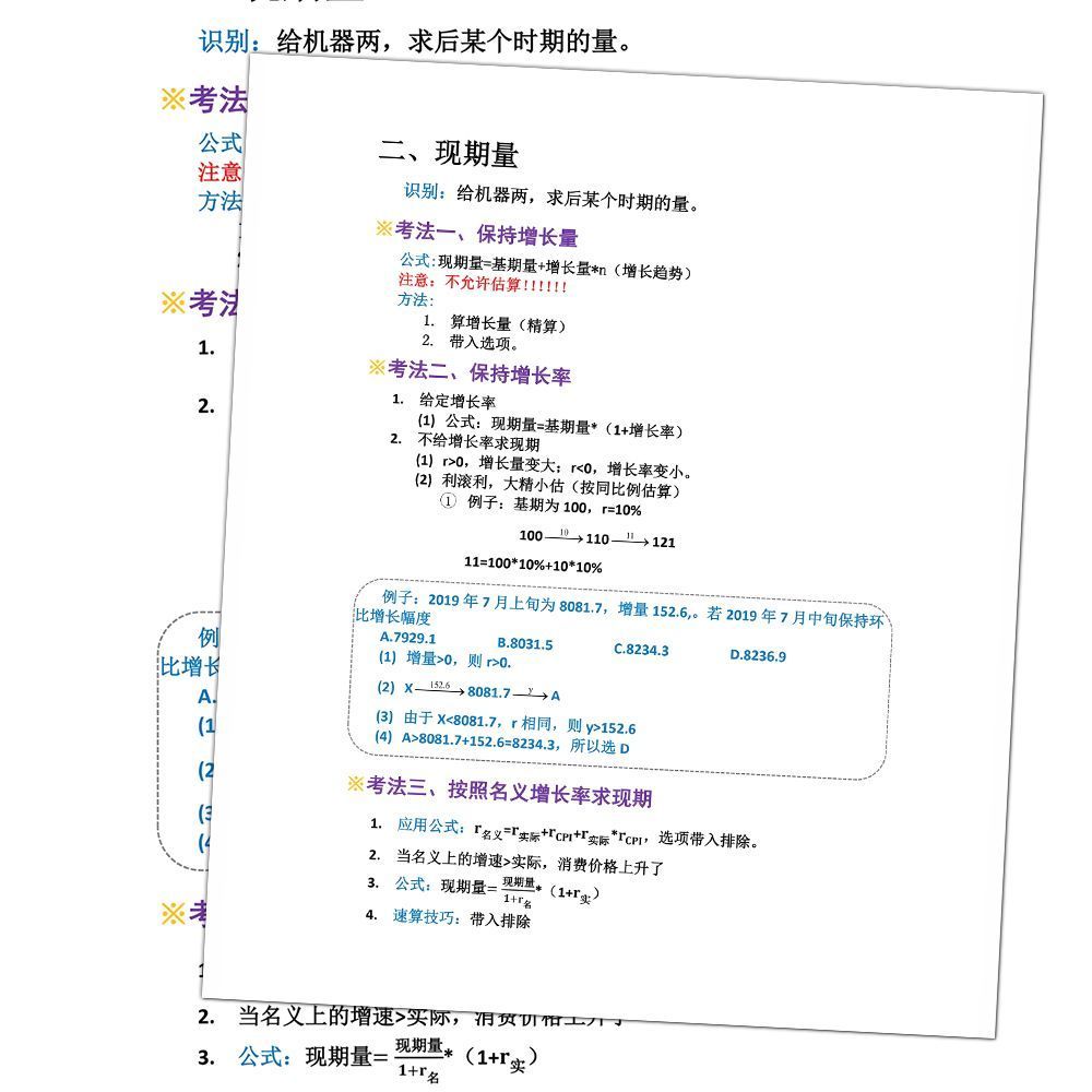 48张高照笔记资料分析贴