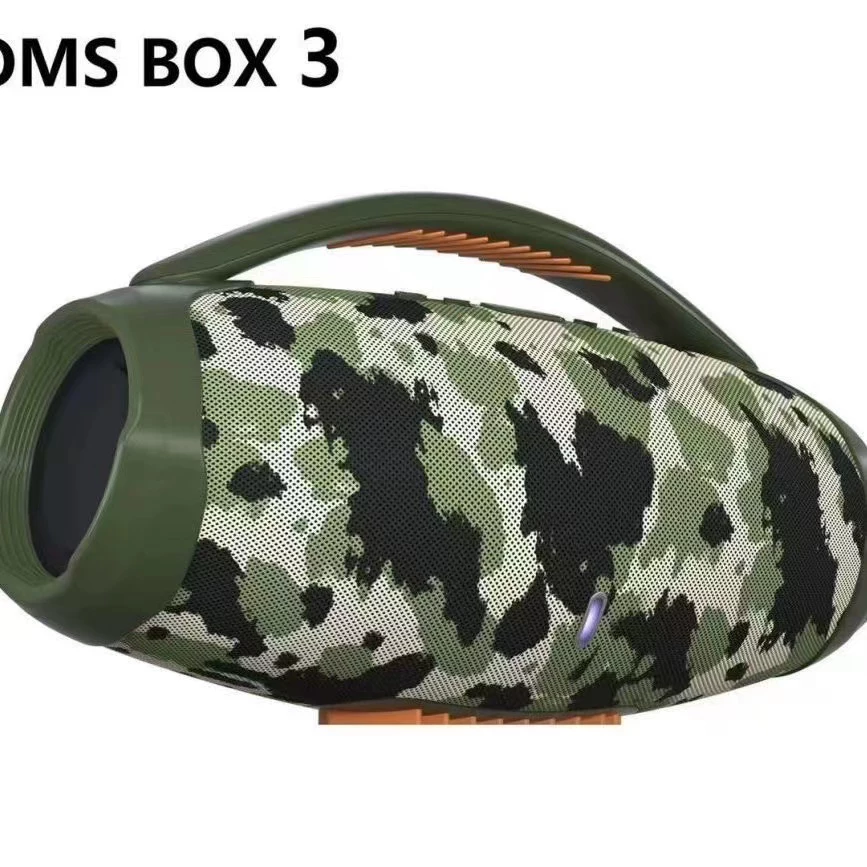 Huaqiangbei Boombox3 Music War God Aversion Plaza Portable Bluetooth Audio Bass Song Celelment