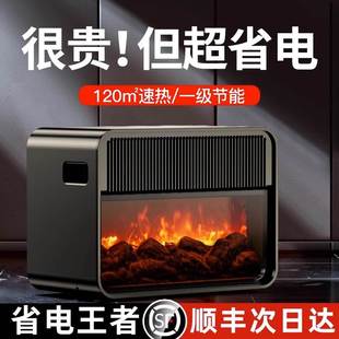 取暖器家用节能暖风机石墨烯电暖气取暖神器室内取暖炉壁炉电暖器
