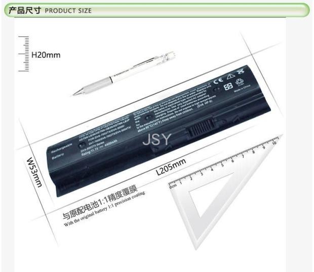 适用于DV4 DV6 TPN-P102/W106/W109 MO06 MO09电池