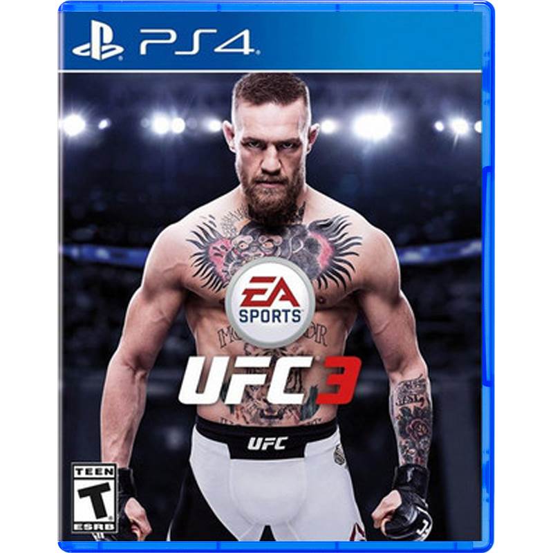 PS4游戏二手 UFC3 EA格斗赛3格斗3中文版可双人-封面