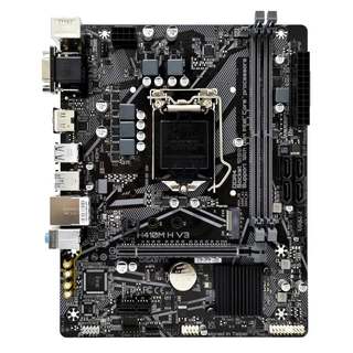 Gigabyte/技嘉H410M-H S2 V2 V3 HD3P H470台式机主板DVI COM PCI