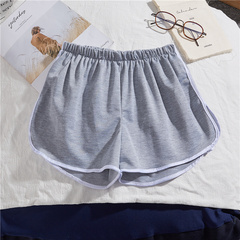 Real shot sports shorts women's summer Korean fashion loose students' casual high waist running pants